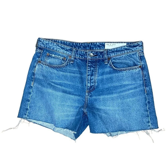 Rag & Bone Dre Distressed Jean Short  Sz: 29 - Picture 5 of 15